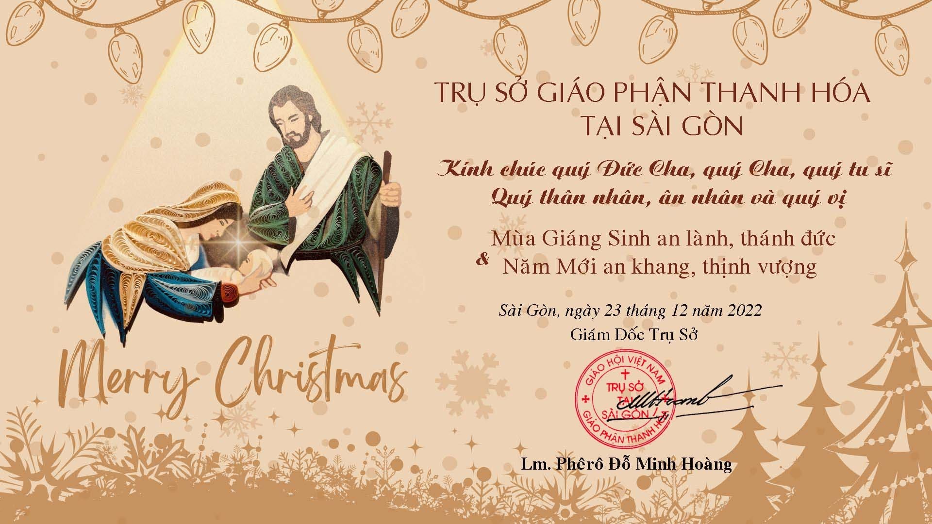 MỪNG GIÁNG SINH VÀ NĂM MỚI